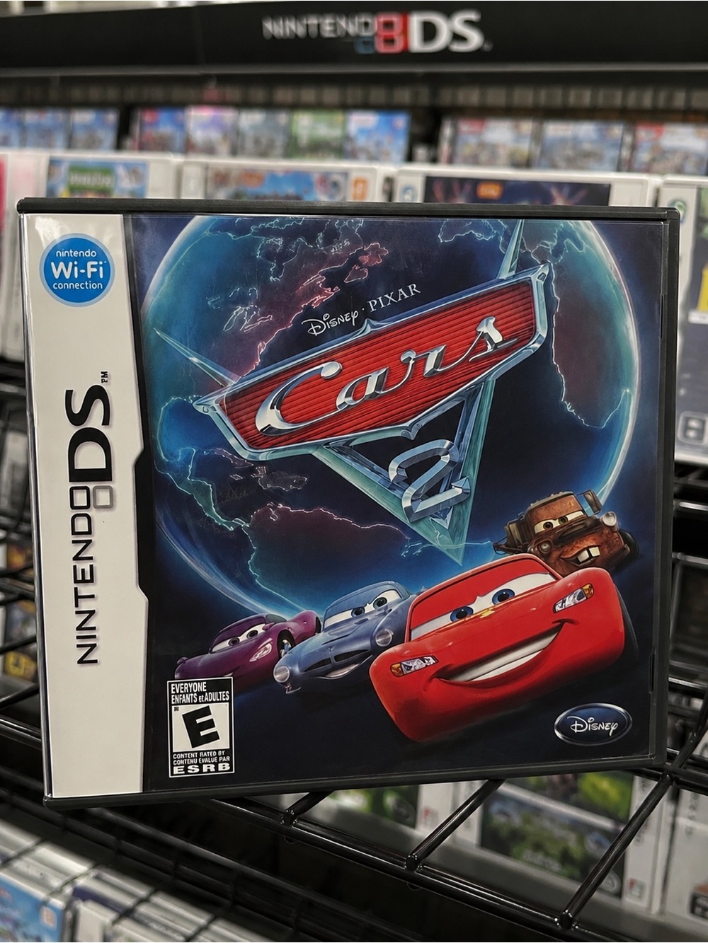 Nintendo DS Cars 2 Complete CIB Tested Disney Pixar Great Condition